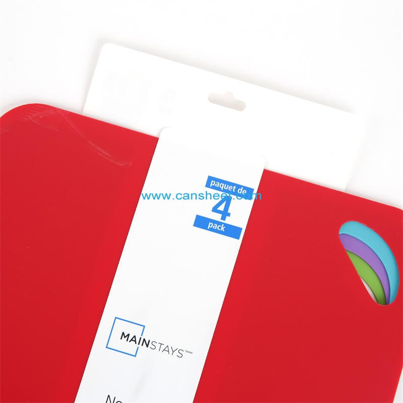 Colorful chopping board set