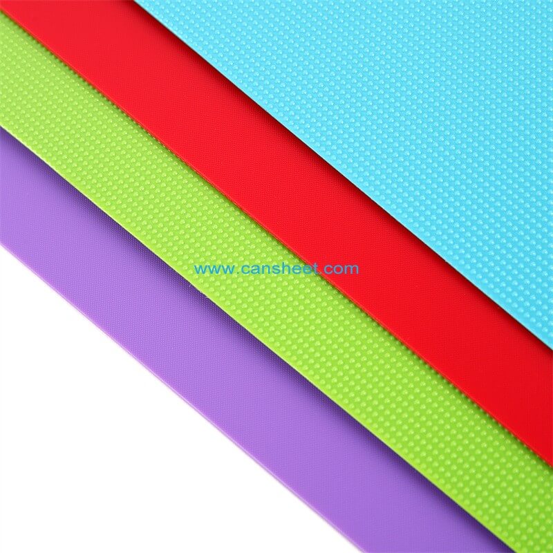 Multicolor chopping boards stack