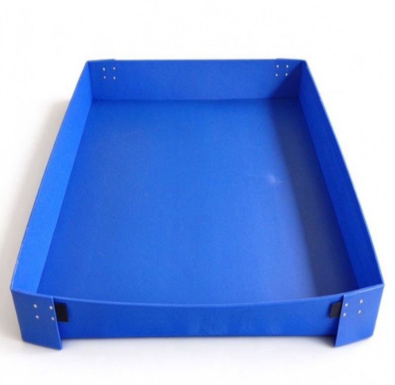Foldable PP pallet cap sheet