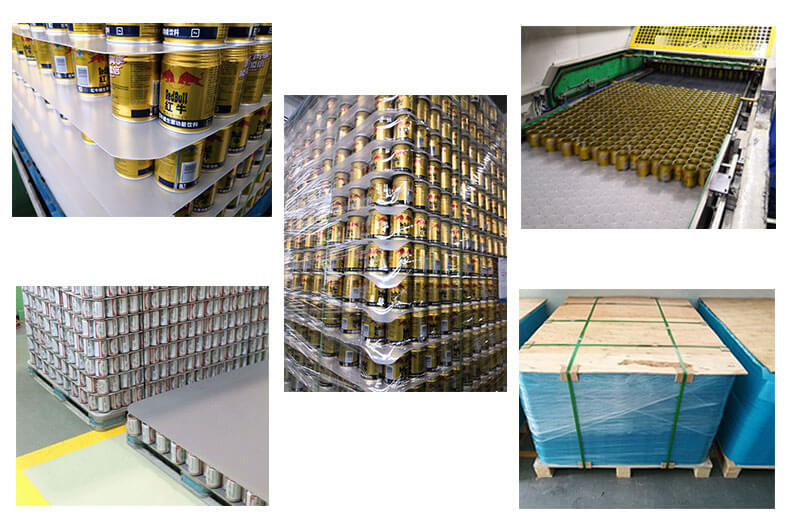 Reusable Plastic Layer Pad for glass bottle stacking