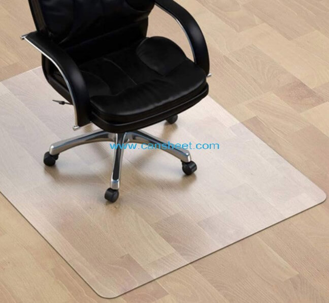 Clear chair mat office use