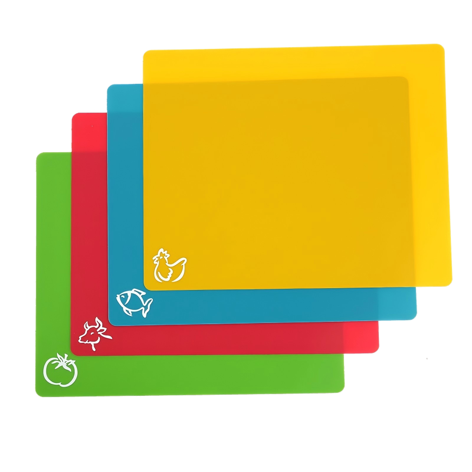 PP Cutting Mat Food Grade Plastic Cutting Board Kitchen