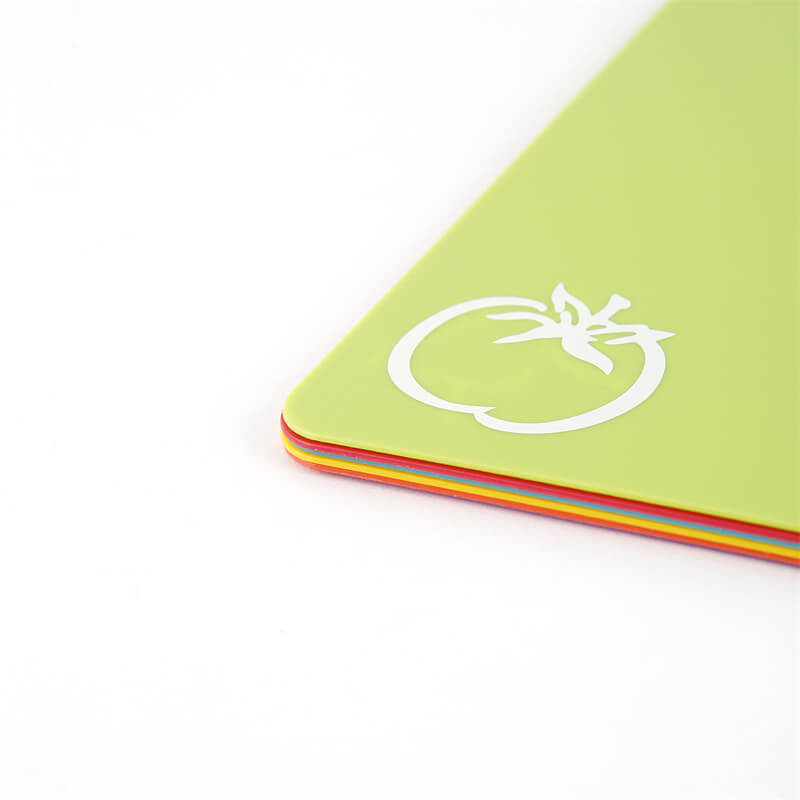Multicolor PP cutting mat stack