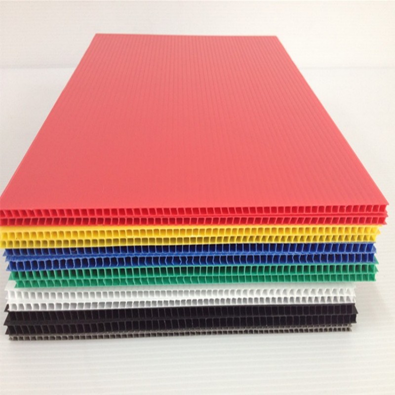 PP corrugated hollow sheet